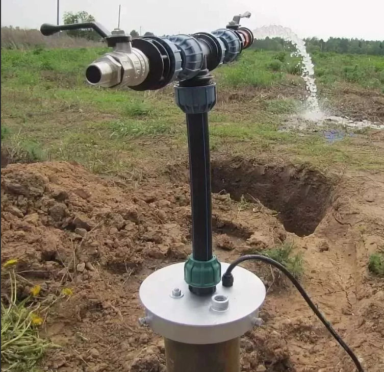 Устройство водоносной скважины на участке