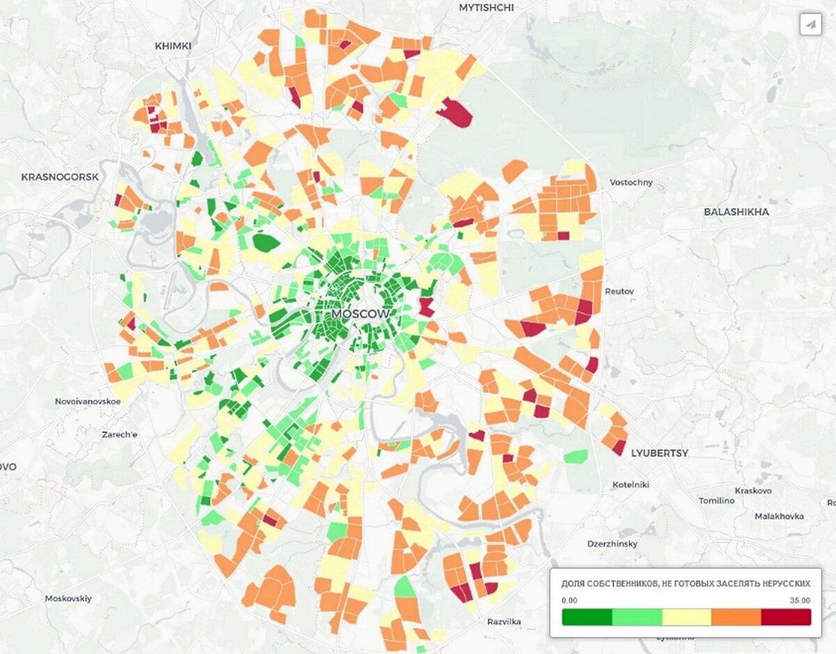 Поликлиники москвы на карте. Карта толерантности. Карта толерантности Москвы. Толерантность на карте мира. Приезжие на карте Москвы.