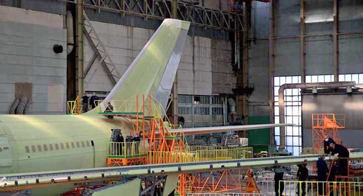 Сборка хвостового оперения