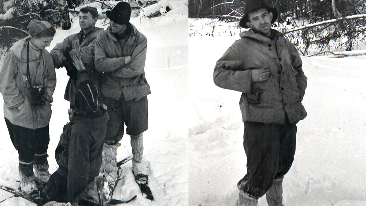 Фото группы дятлова в походе 1959 все