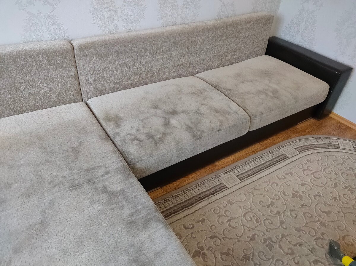 Разводы от сообщенного мытья  