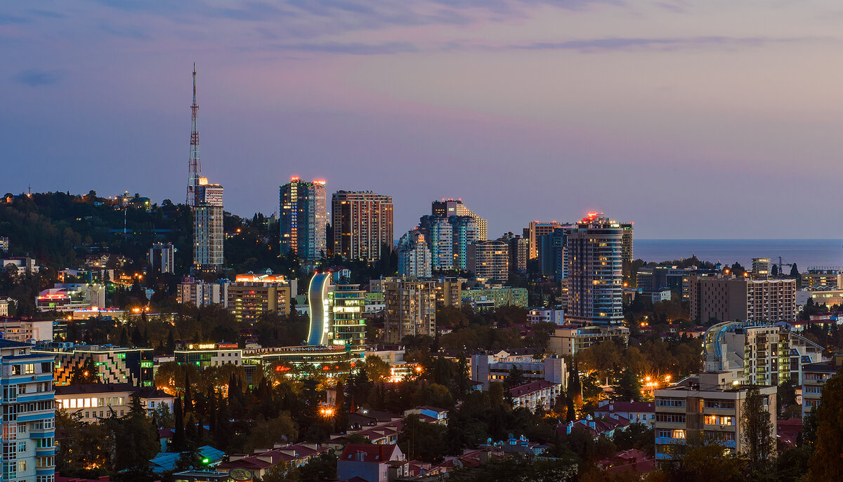 Фото центрального сочи