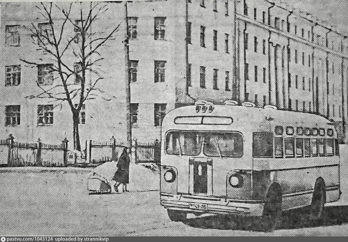 ЗИС-155 на Пролетарской (пр. Текстильщиков) улице. Фото https://pastvu.com