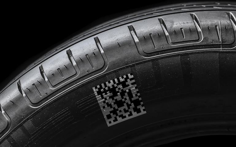 Так будет выглядеть нанесение кода Data Matrix