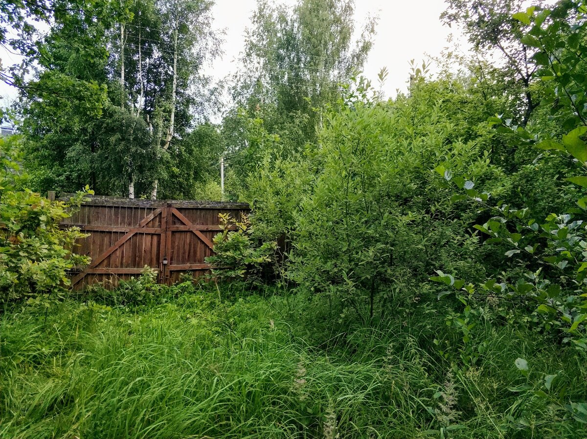 Покосившиеся ворота