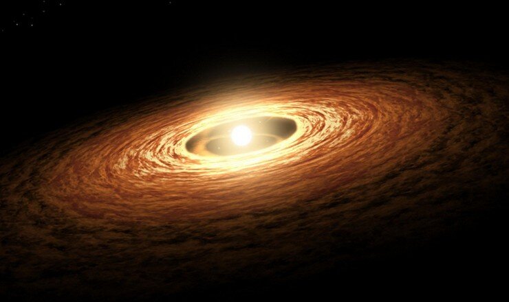 Рождение новой звезды — Солнца