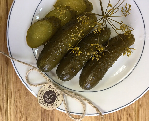 Огурчики бочковые