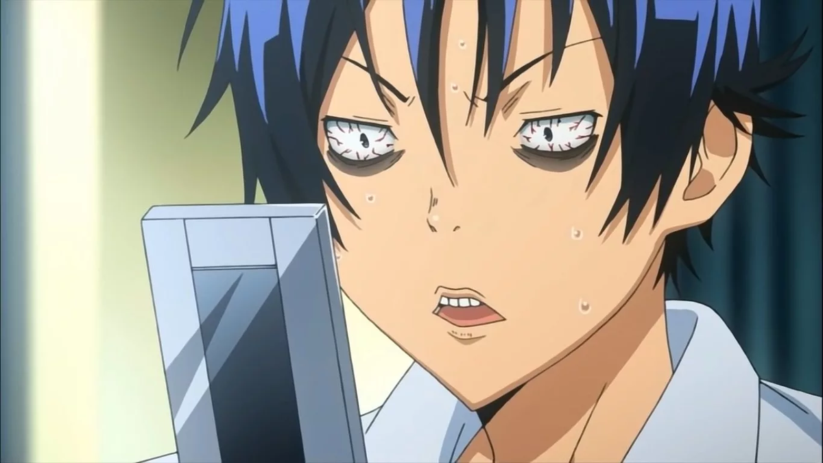 Это был бы спойлер, но Бакуман идет первым)