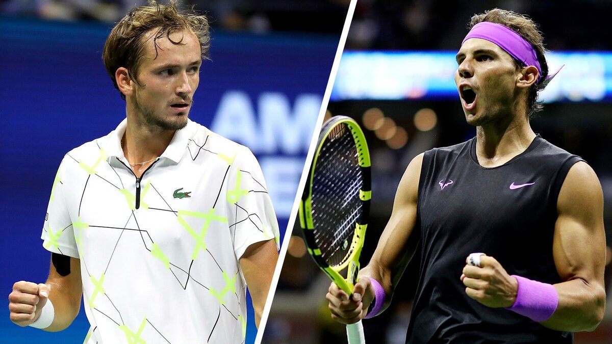 .Медведев и Рафаэль Надаль.  фото: картинки яндекса. 