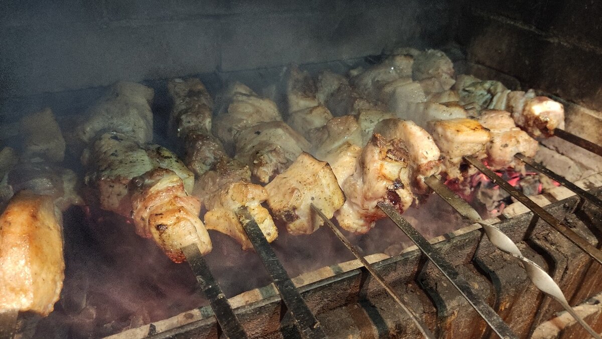 Ароматное мясо приготовленное Димой Ханяном. 