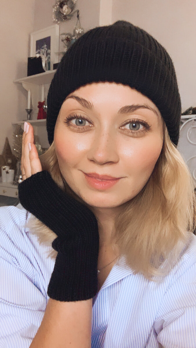 Шапка и митенки gm_look.