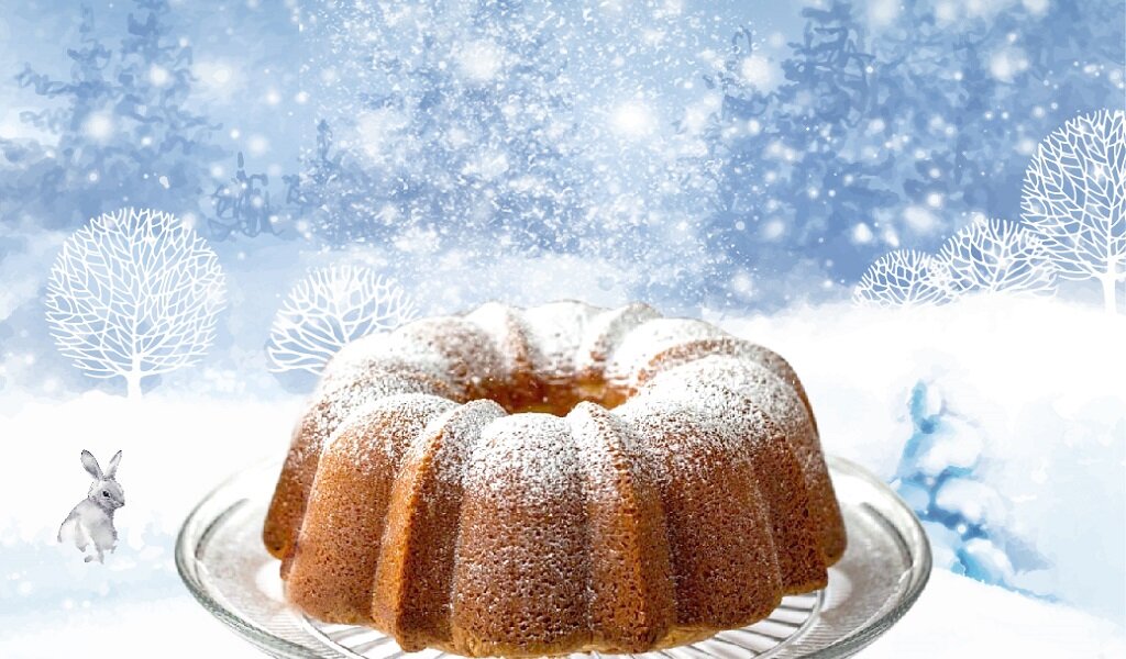 Канал С.Пудовъ:  Новогодняя сказка про первый снег и сахарную пудру для пирога.