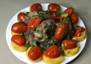 РЕЦЕПТ «КОТЛЕТЫ В КАЗАНЕ (АЗЕРБ. - QAZAN KOTLETI) ИЗ ГОВЯДИНЫ»