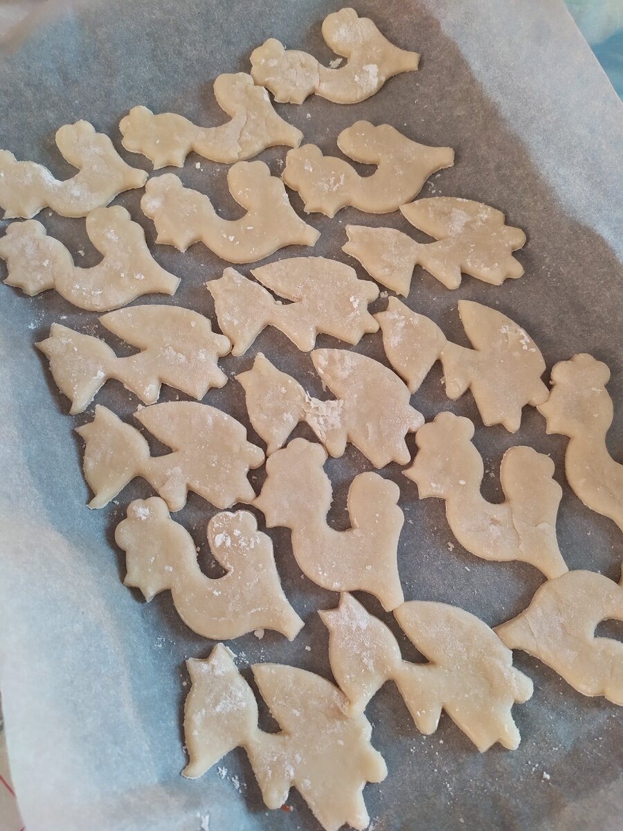 Выкладываем на противень 