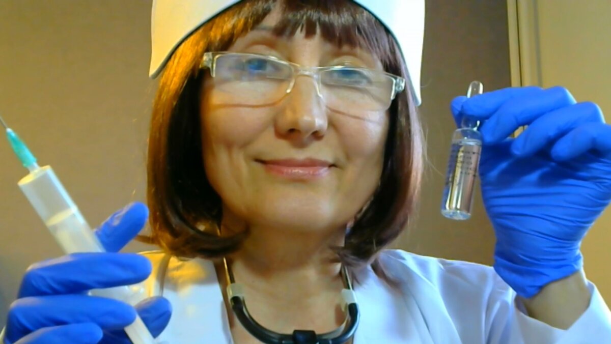 Я в  роль-плей АСМР ролике "Приемный покой". Канал Марта АСМР. 