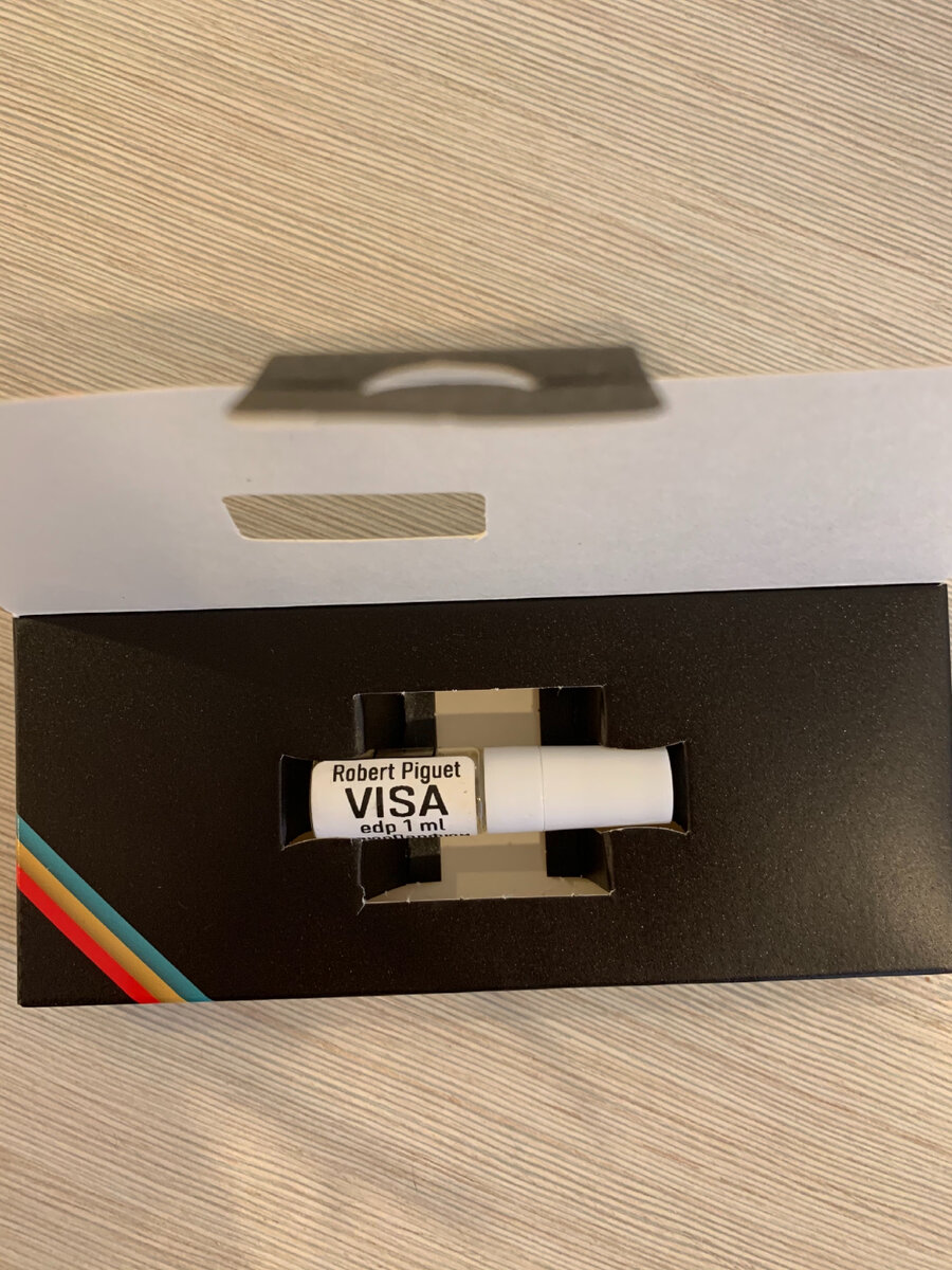 Visa от Роберта Пиге