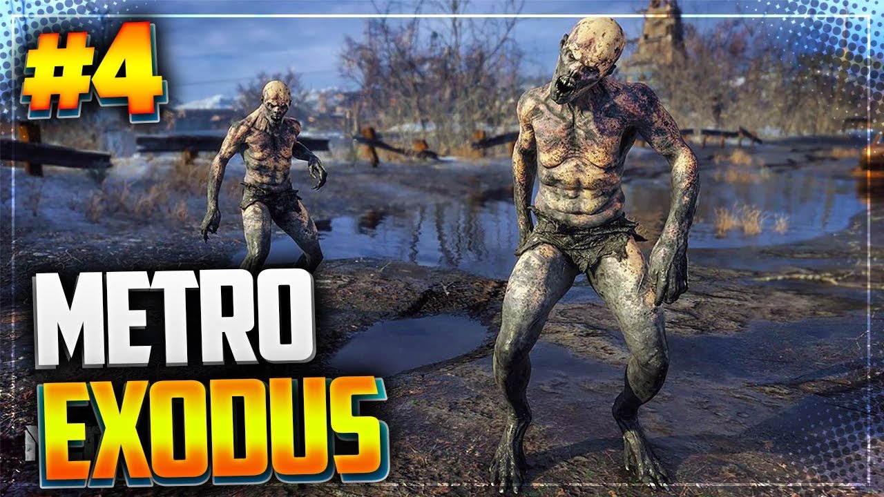 Metro Exodus (метро Исход) Прохождение |#4| - Нападение Гулей! | LOKIϟPLAY  | Дзен