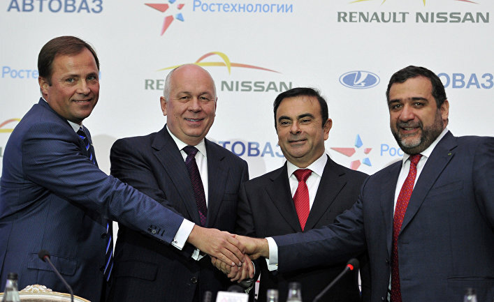 Подписание договора о создании Alliance Rostec Auto B.V.