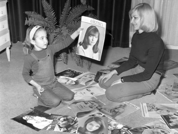 Барбара Брыльска с дочерью Барбарой Космаль. Фото: games-of-thrones.ru