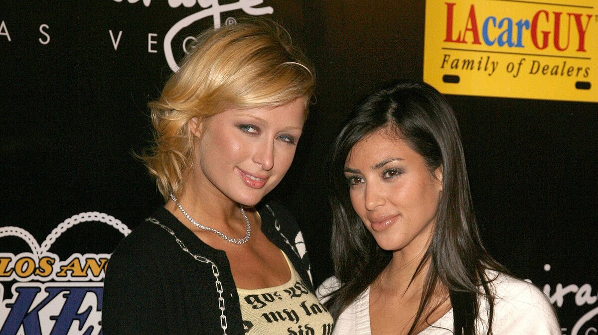 Перис Хилтон и ее ассистент Ким Кардашьян