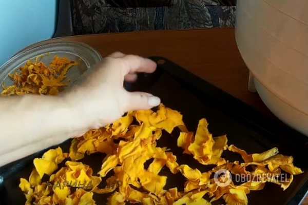 Чипсы из тыквы 