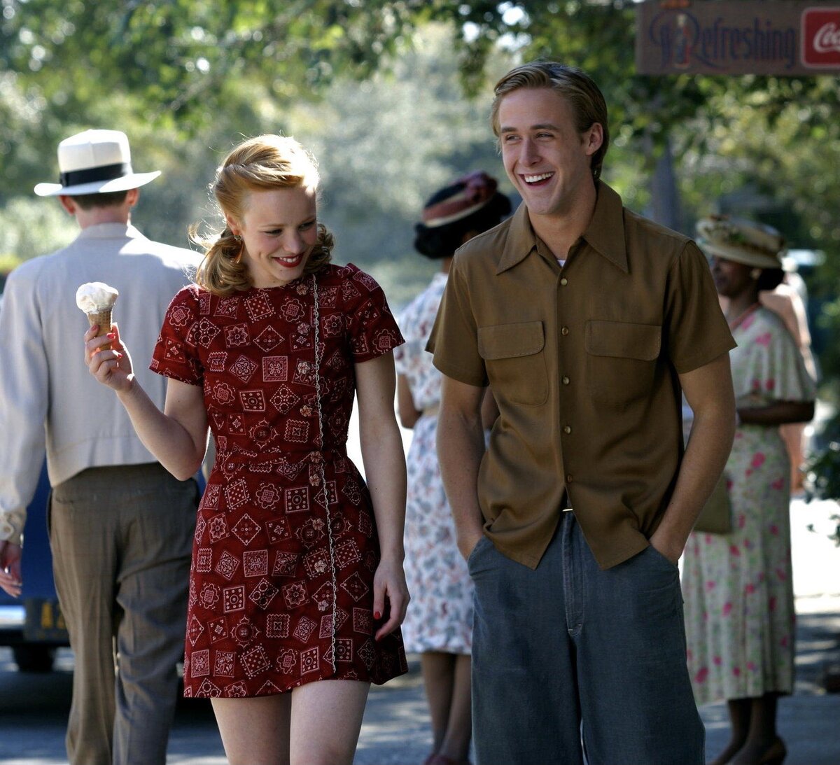 Кадр из трогательной романтической кинокартины «Дневник памяти»