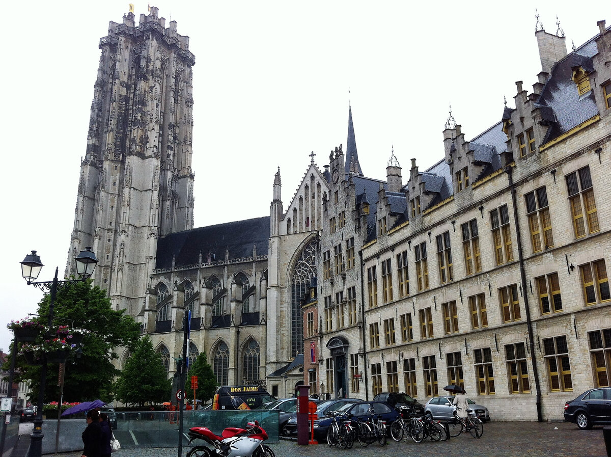 Фото автора. Мехелен, Бельгия. Собор святого Румольда