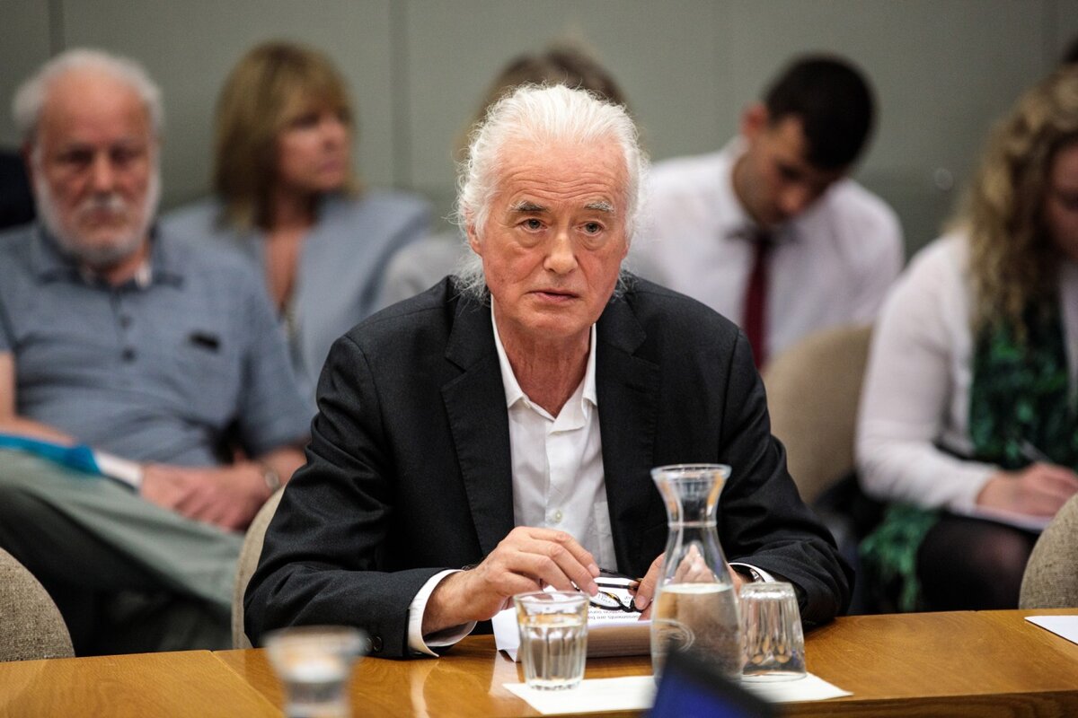 Джимми Пейдж на суде о плагиате песни Spirit