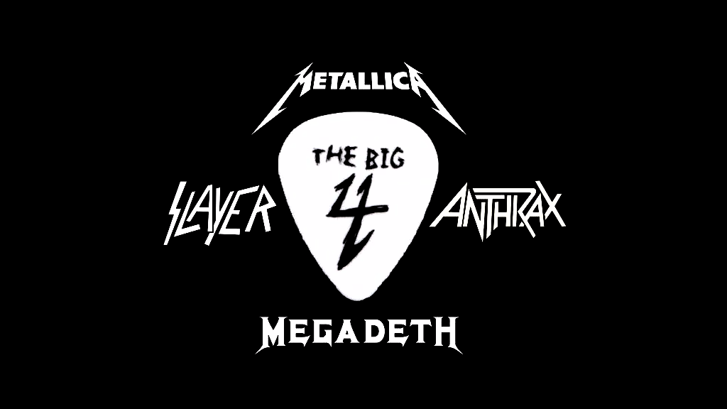 Трэш 4. Большая четвёрка трэш металла. Big 4. Slayer группа и логотип. Big 4 Thrash Metal.