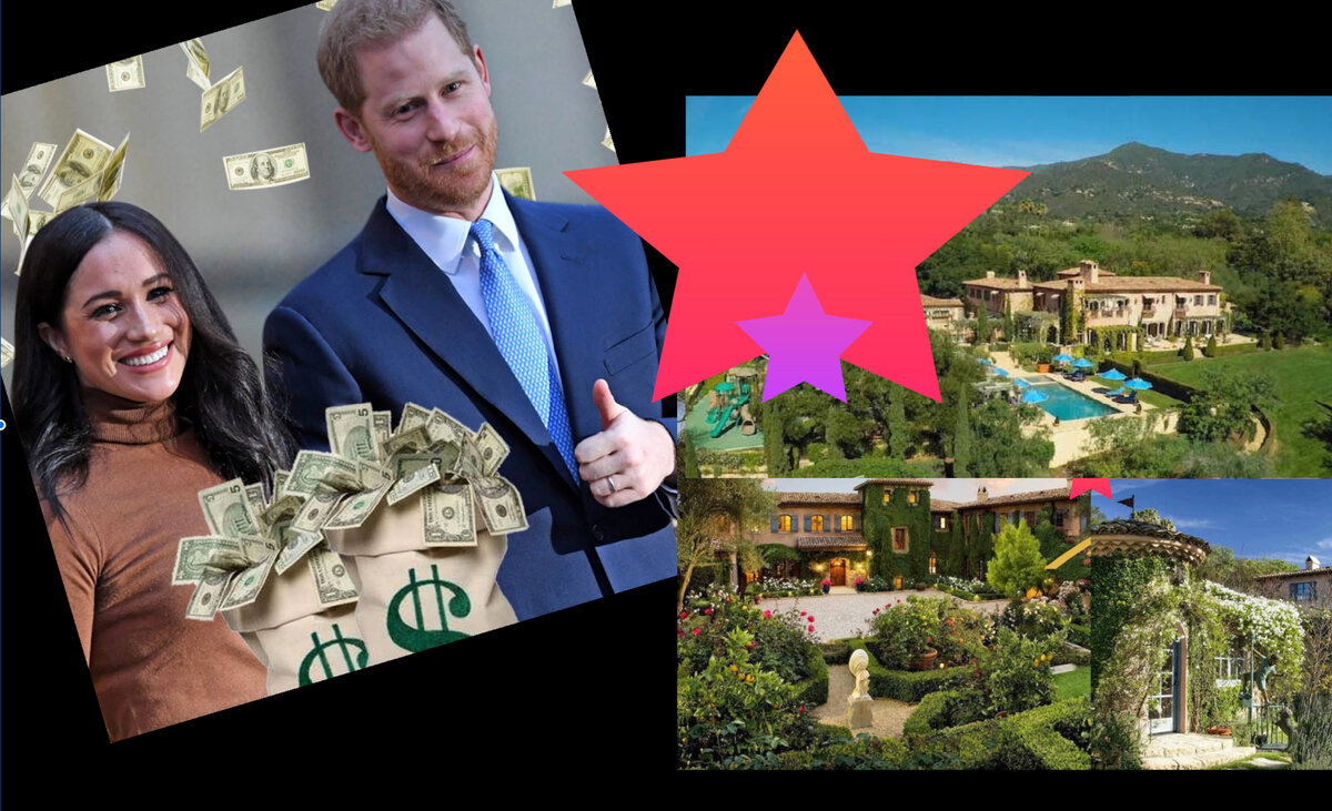 инвестиции в недвижимость- отлично! Но пока шато Сассекских падает в цене. Фотоколлаж автора 