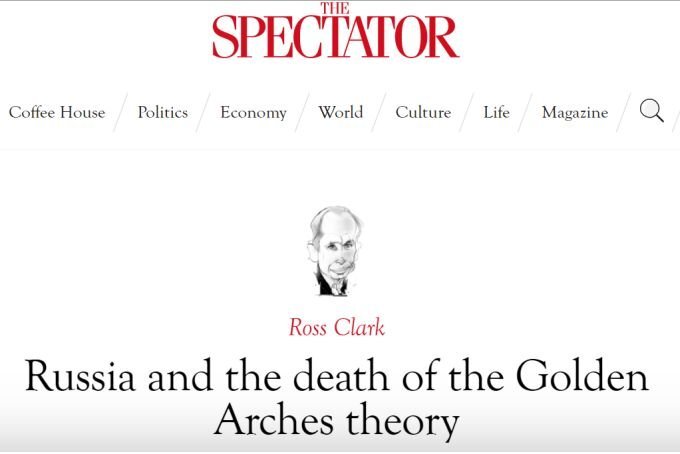 Скриншот статьи с сайта spectator.co.uk.