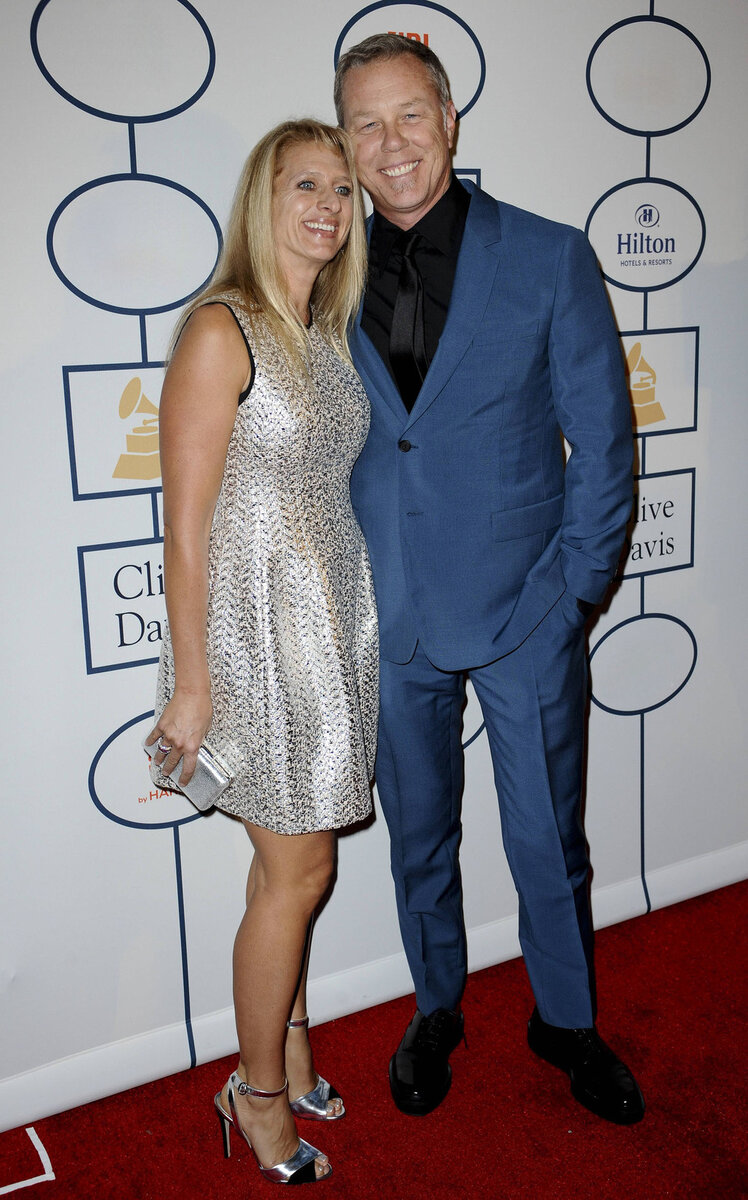     Франческа и Джеймс Хетфилд Фото: Global Look Press