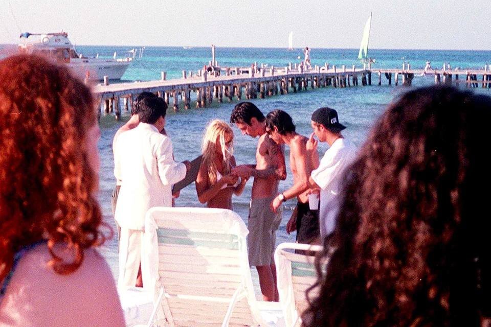 Свадьба Памелы Андерсон и Томми Ли в реальной жизни