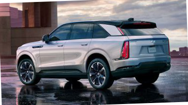 Иллюстрация автомобиля Cadillac Escalade IQ . 