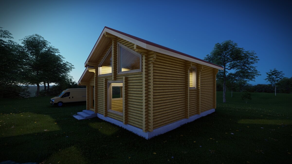 Образцовый Дом на 4 человека 126 м2