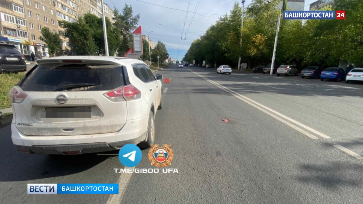    В Уфе на улице Степана Кувыкина водитель иномарки сбил двух мужчин-пешеходов