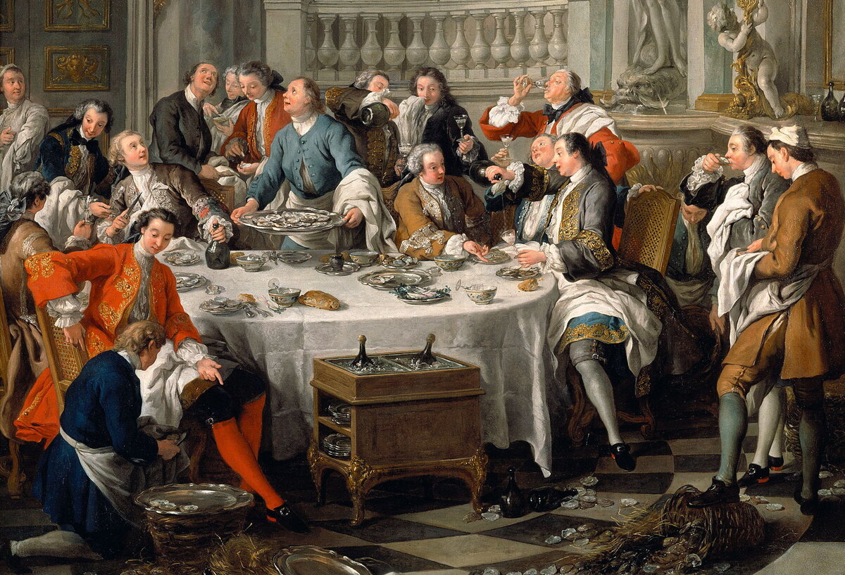 Что ели в 19 веке. Жана-Франсуа де Труа «завтрак с устрицами». Жана-Франсуа де Труа "обед с устрицами". Франсуа де Труа обед с устрицами. Жан Франсуа де Труа (Jean-François de Troy, 1679-1752),.