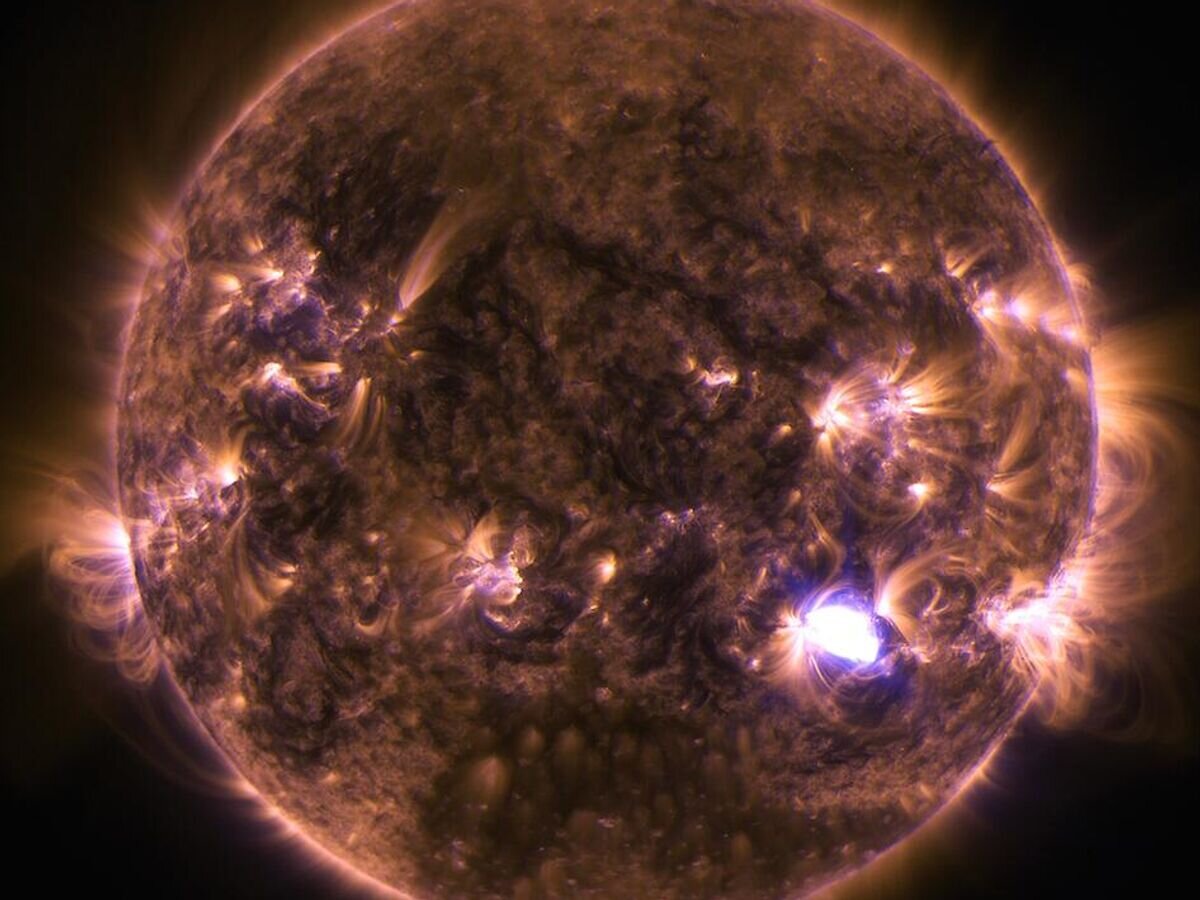    Вихри на Солнце© NASA/SDO