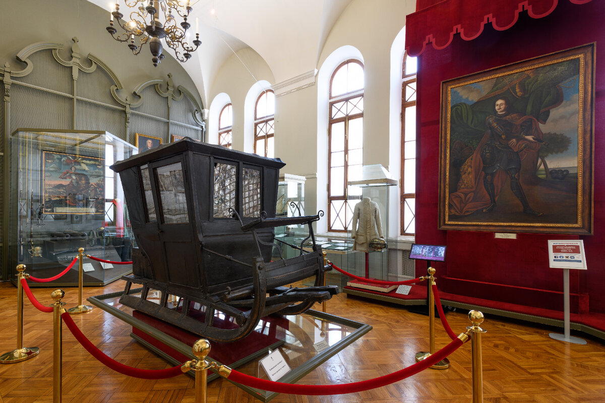 Зал № 22 «‎Российская империя в эпоху Петра I. Первая четверть XVIII в.». Современный вид.