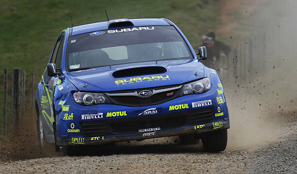 Subaru Impreza на WRC Ралли новой Зеландии 