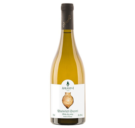 Вино Askaneli Brothers "Artwine" Rkatsiteli Qvevri  со старой этикеткой