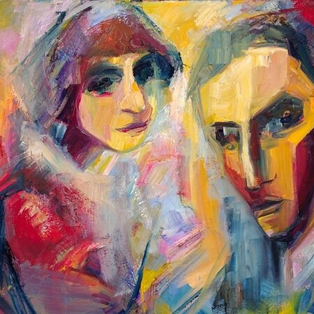 Он подарил ей бичеву и в шутку  про надёжность что-то буркнул. 
Она любила и в тоске ночной решила: жить больше не буду. 
Подарок милого слезами намочив 
К утру её уже не стало. 
Она любила, он любил, разлука и тоска печального финала...
В память о трагических отношениях М.Цветаевой и Б.Пастернака 