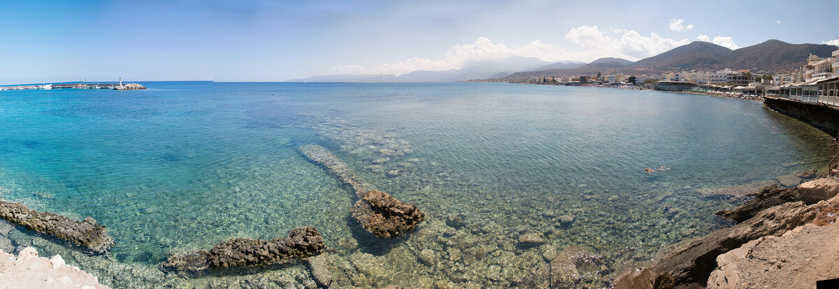Панорама побережья Херосниссоса