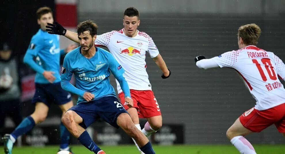 матч Лейпциг — Зенит /// @Яндекс