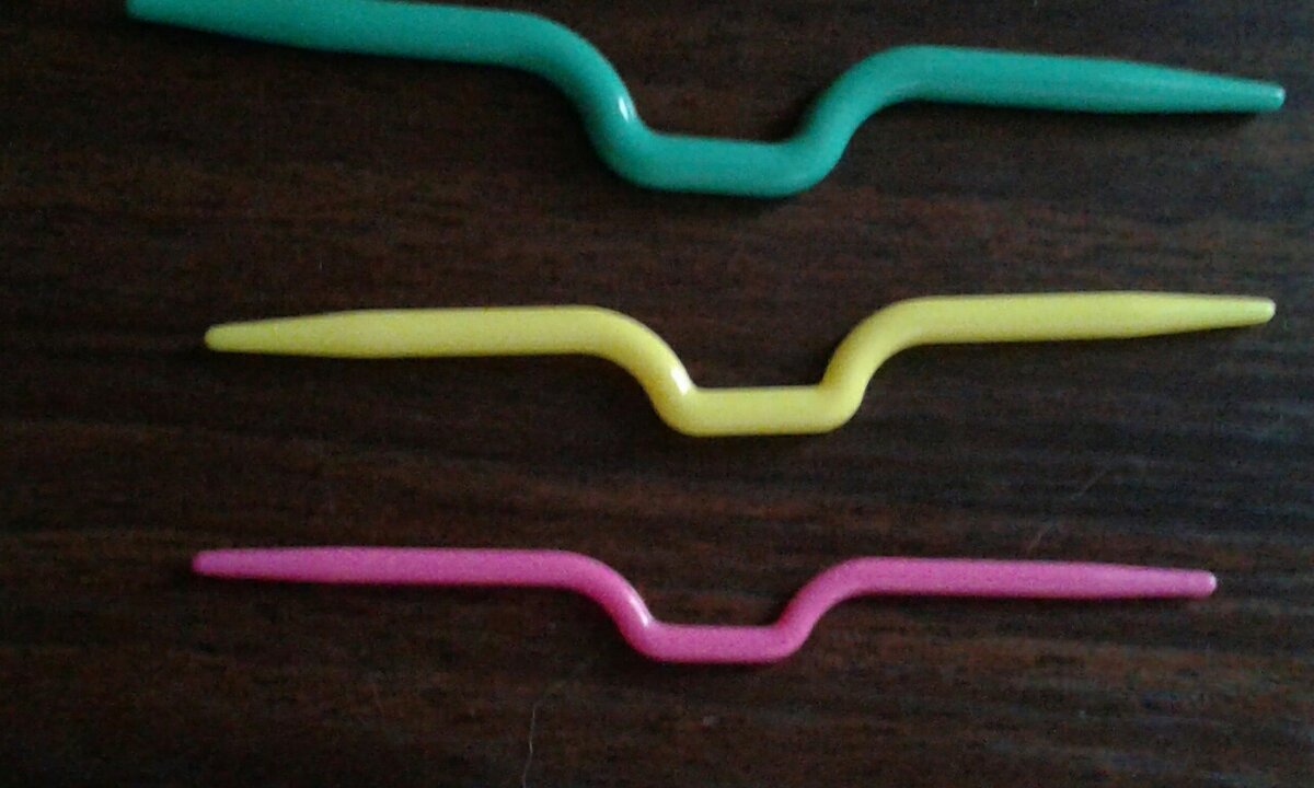 Виды вспомогательных спиц.