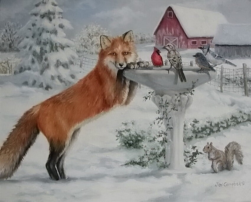 Рассказ // Художник Джой Кэмпбелл 