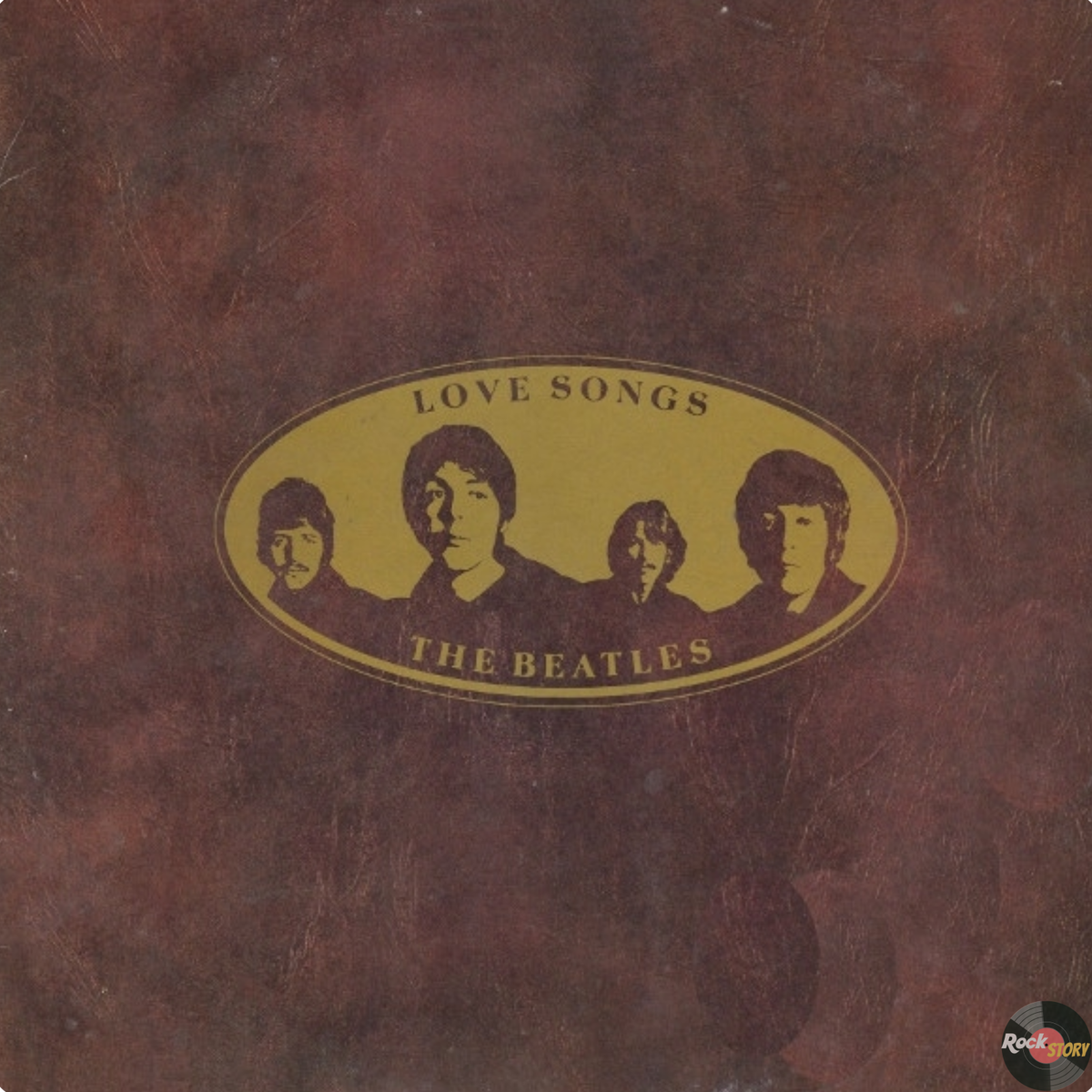 На фотографии: вариант винилового издания сборника Love Songs группы The Beatles, выпущенного фирмой "Capitol Records".
