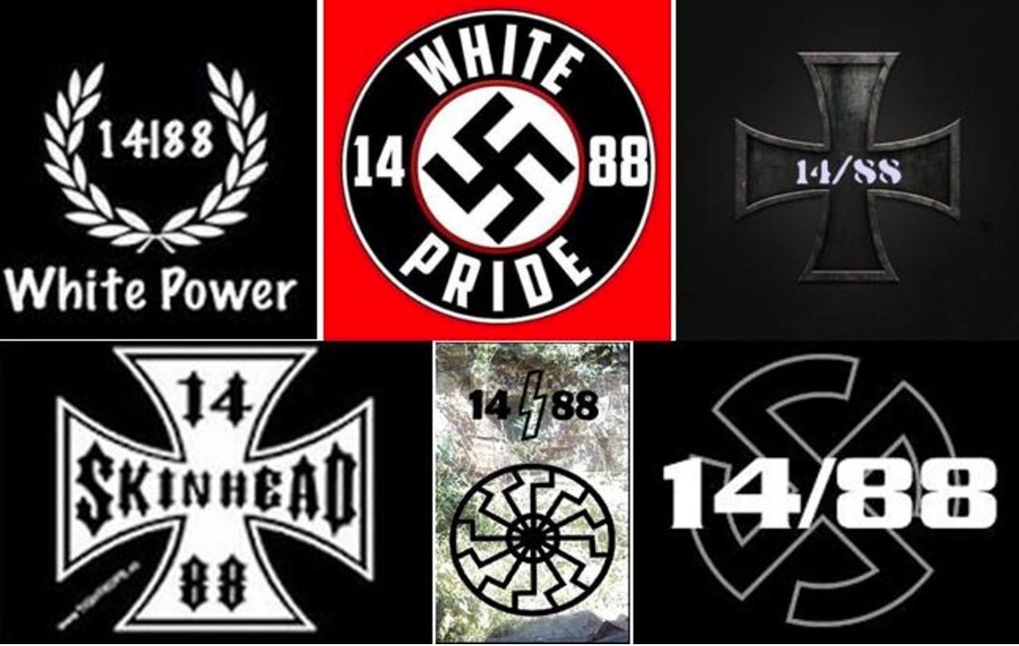 Символика нацистов 14/88.