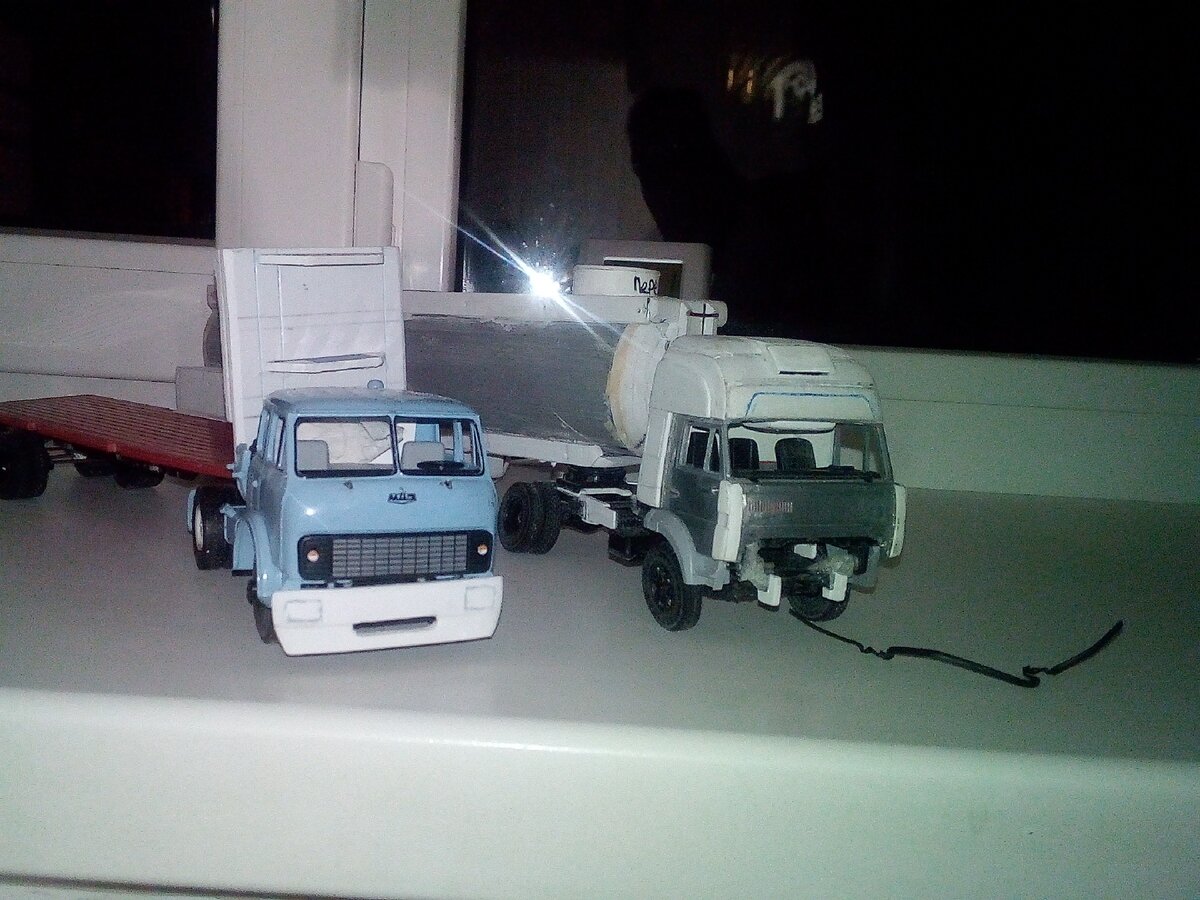 Общее фото с КамАЗ 5460.