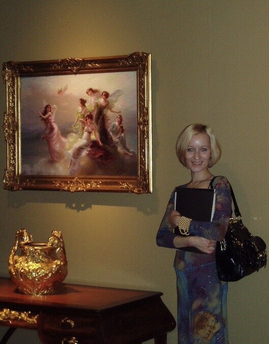 Фото из личного архива автора канала. Начало карьеры в издательстве журнала "Антикватория"